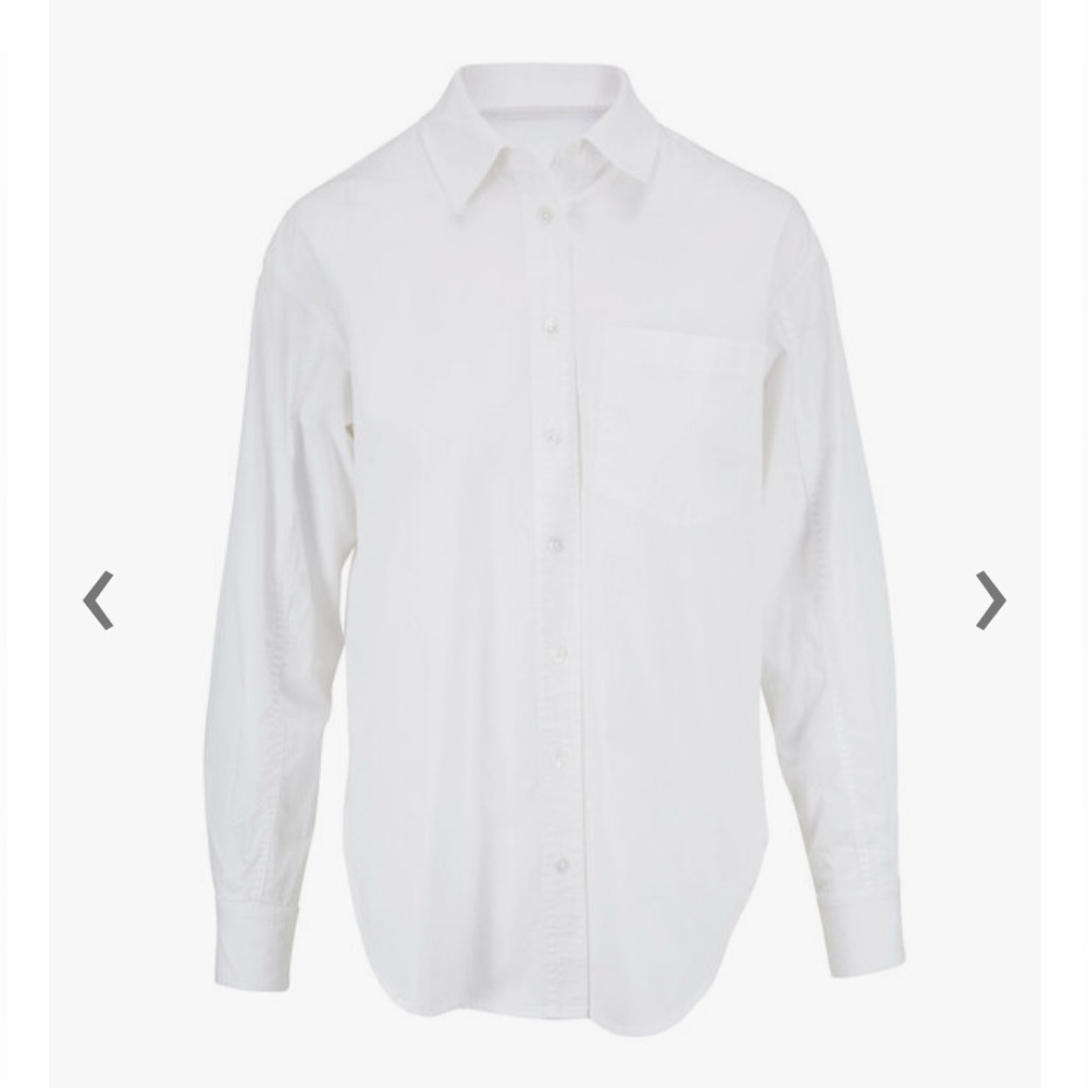 Veronica Beard Keiko White 100% Cotton button down Top 🤍 XS Sold Out! - Picture 9 of 16
